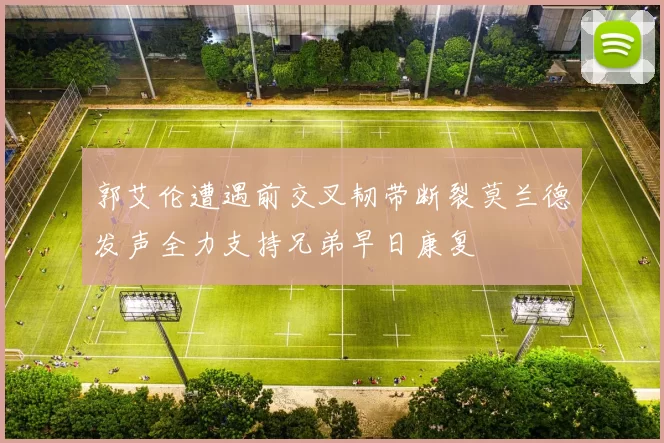 郭艾伦遭遇前交叉韧带断裂莫兰德发声全力支持兄弟早日康复